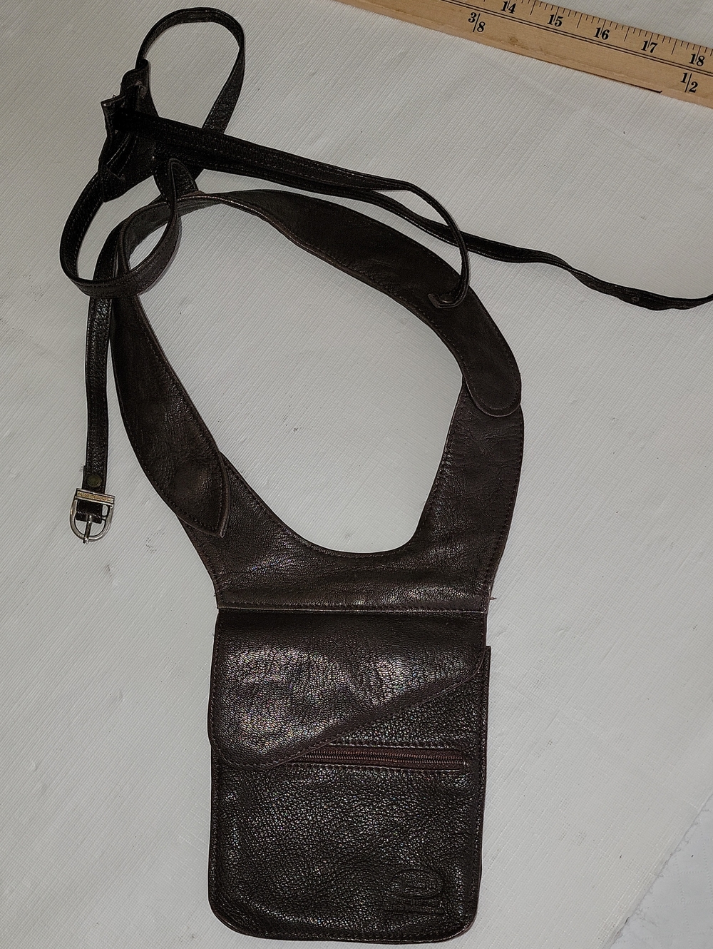 Bugatti Leather Security Shoulder Wallet